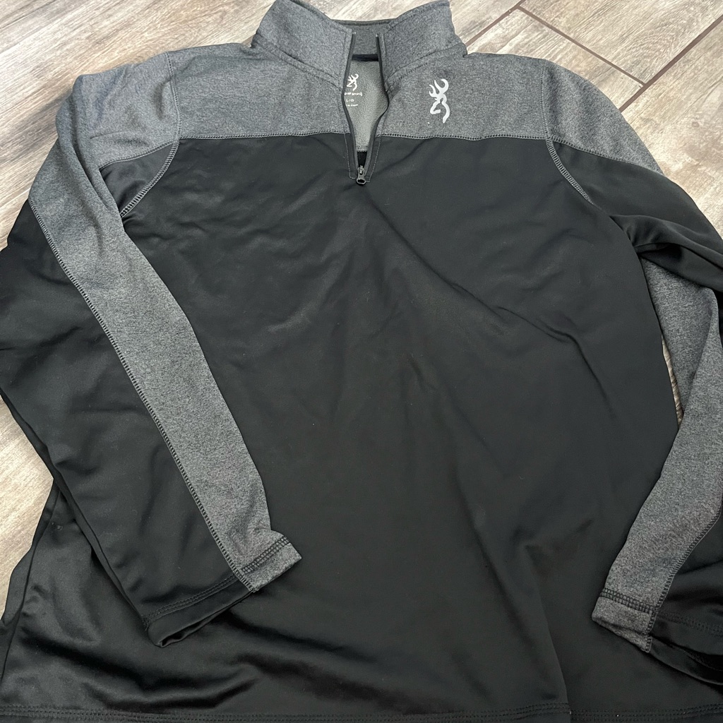Browning Half Zip Mens Pullover - Lg